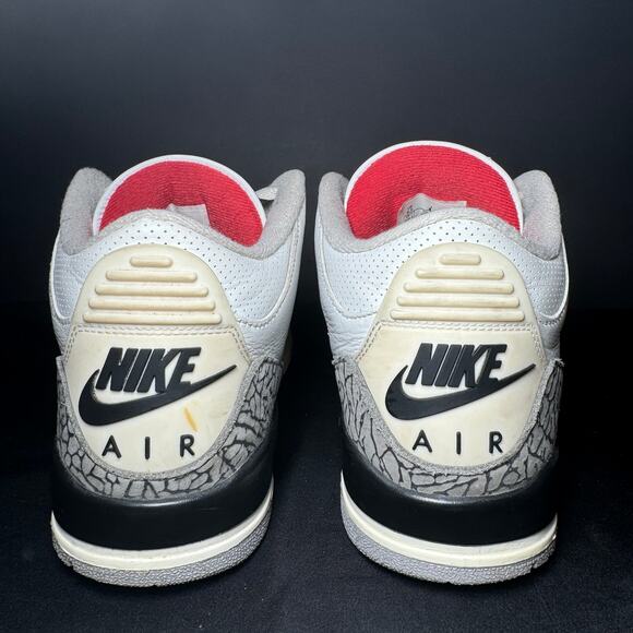 Nike Air Jordan 3 Retro White Cement Reimagined Men's Shoes - Size 8.5 - Picture 6 of 9